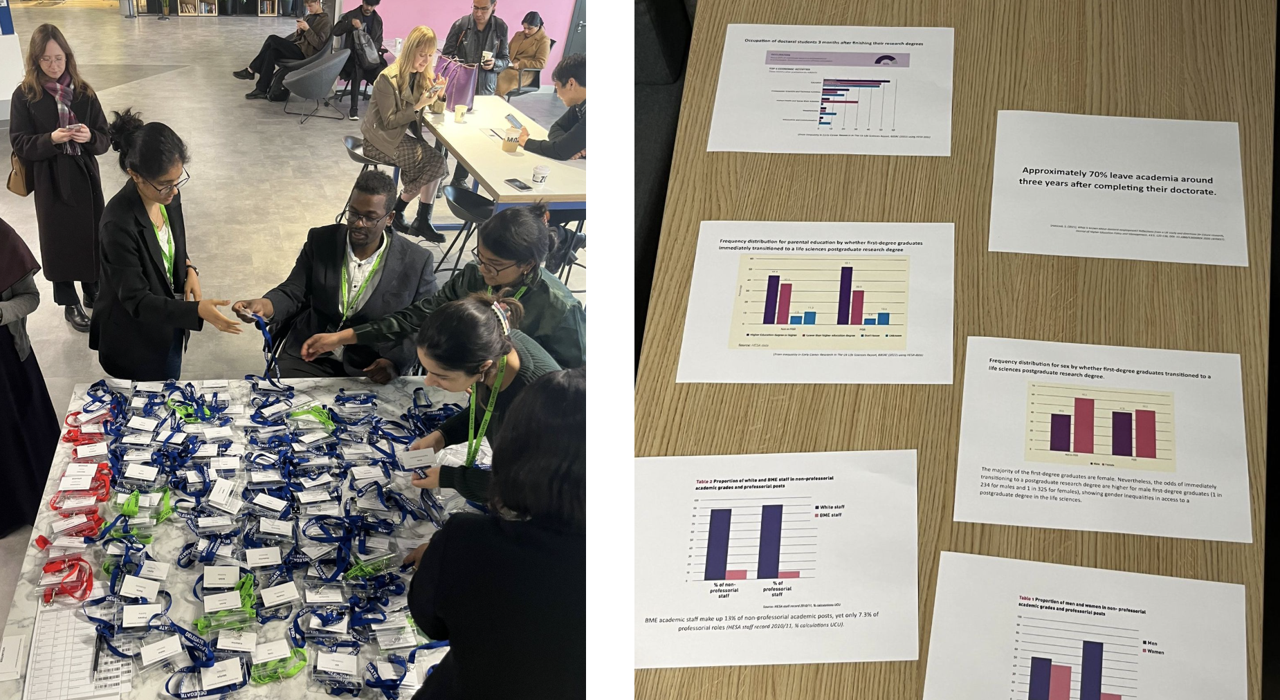 BNA Scholars welcome attendees / Statistics on EDI in neuroscience